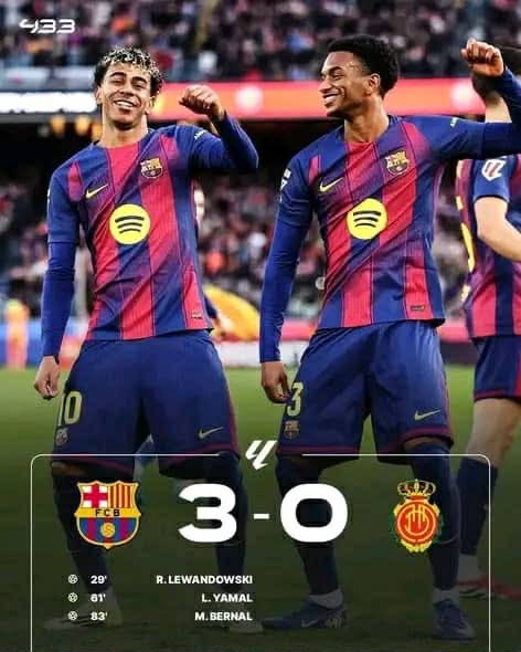 Barça solide à domicile face à Majorque