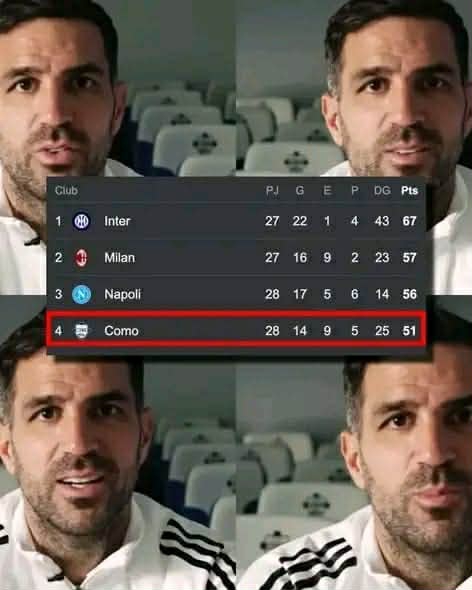 Une trajectoire digne d’un film : l’incroyable destin de Cesc Fàbregas à Côme
