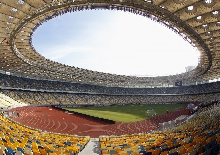 stade olympic  kiev intérieur