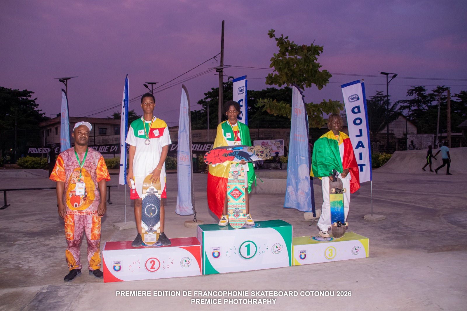 Skateboard : Cotonou au cœur d’un moment historique