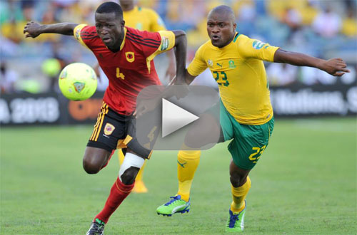Vidéo match Afrique du Sud – Angola : can 2013