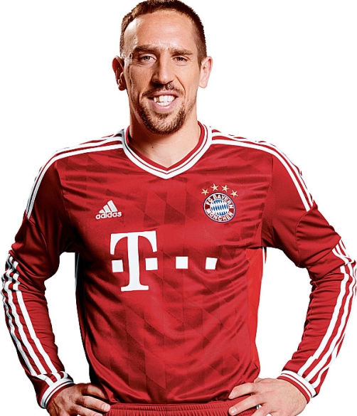 bayern munich nouveau maillot Ribery 2013-2014