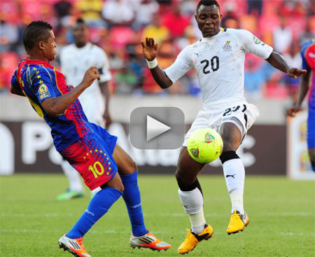 Résumé en vidéo match Ghana- Cap Vert : 1/4 de finale can 2013