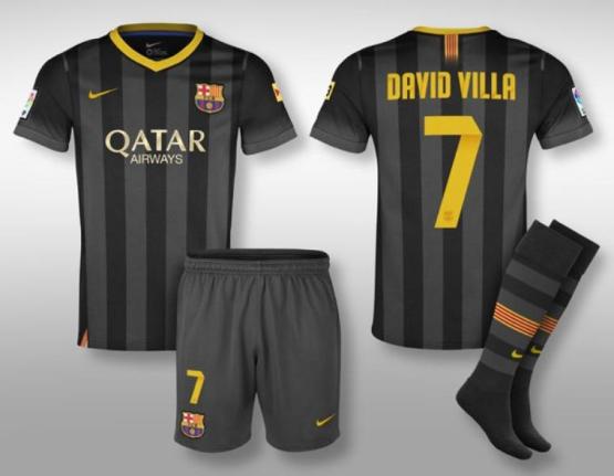Le maillot third 2013-2014 - FC Barcelone