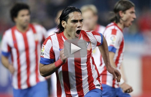 Vidéo : le quintuplé (5 buts) de Falcao face La Corogne (6-0)